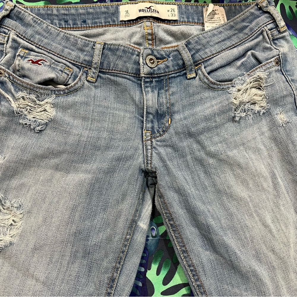 Hollister Light Blue Ripped - Picture 13 of 13